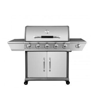 Gasgrill BBQ 5+1 Brenner