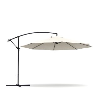 Sonnenschirm Ampelschirm 270 cm weiss - Gratisinserat.ch