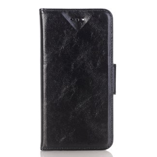 Lederetui für iPhone 8 Plus schwarz