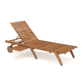 Liegestuhl Holz LOVINA klappbar