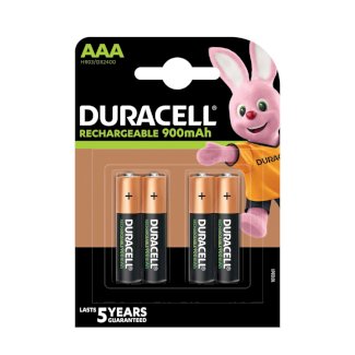 Batterie AAA DURACELL Recharge 900 mAh 4 Stk.