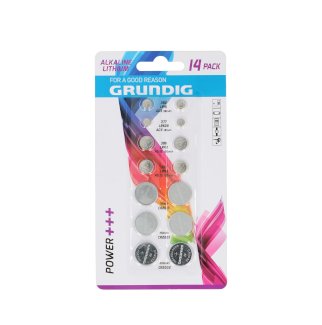 Knopfzellen Set GRUNDIG 14-teilig - Gratisinserat.ch
