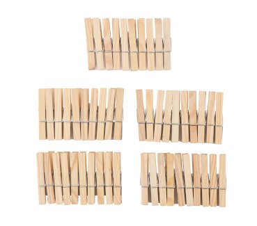 Wäscheklammer Holz 100 Stk.