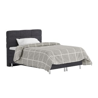 Boxspringbett MIDNIGHT 140 x 200 cm anthrazit