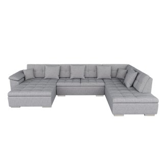 Ecksofa ARIA links grau